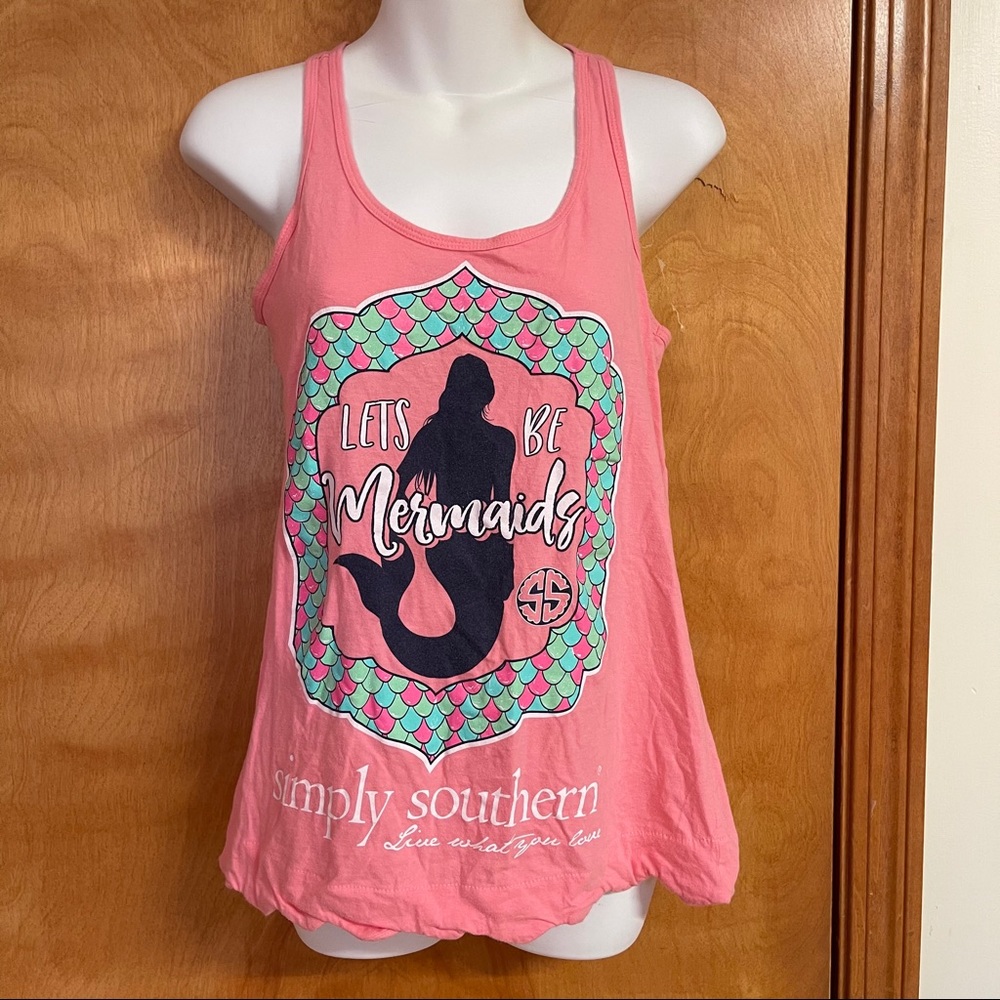 🌻 Simply Southern Mermaid Tank Top